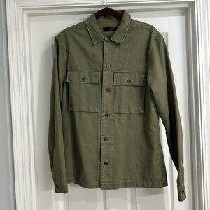 All saints canvas shirt jacket